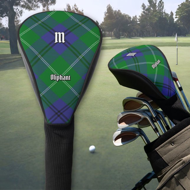 Clan Oliphant Tartan Golf Head Cover (Creator Uploaded)
