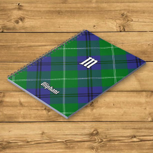 Clan Oliphant Tartan Notebook