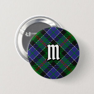 Clan Paterson Tartan 6 Cm Round Badge