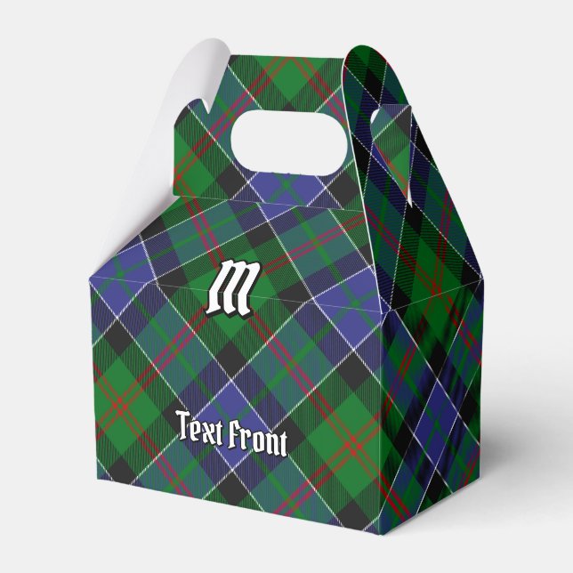 Clan Paterson Tartan Favour Box (Front Side)
