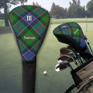 Clan Paterson Tartan Golf Head Cover