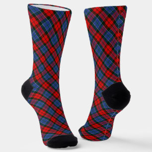 Clan Patterson Red Tartan Socks