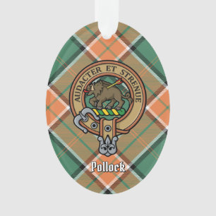 Clan Pollock Crest Ornament