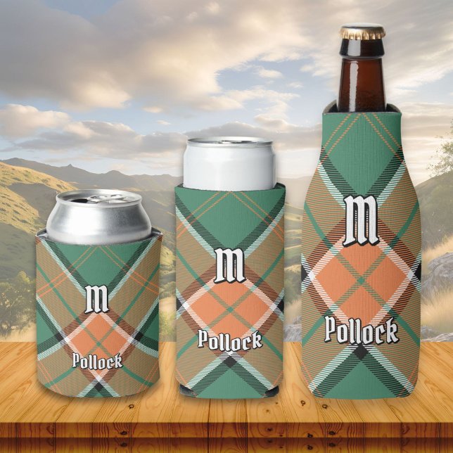 Clan Pollock Tartan Can Cooler (Creator Uploaded)
