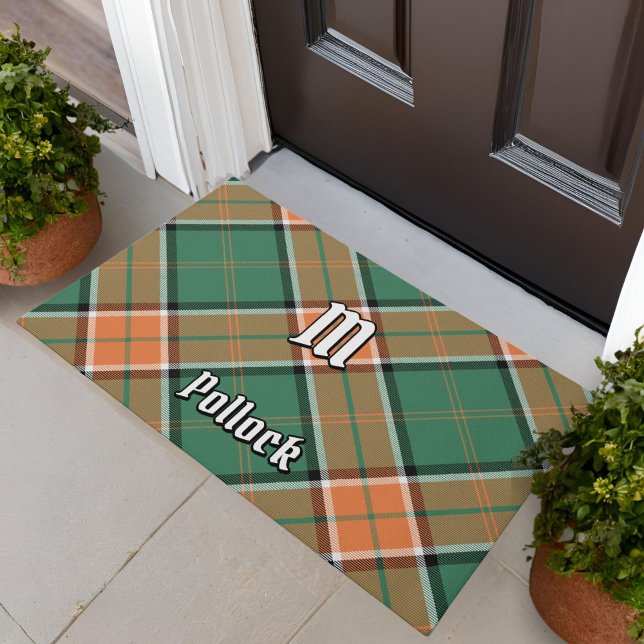 Clan Pollock Tartan Doormat (Creator Uploaded)