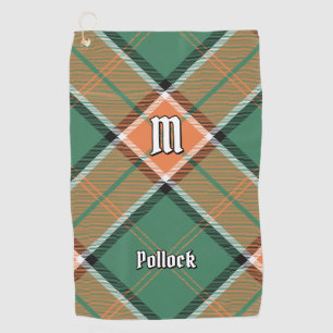 Clan Pollock Tartan Golf Towel