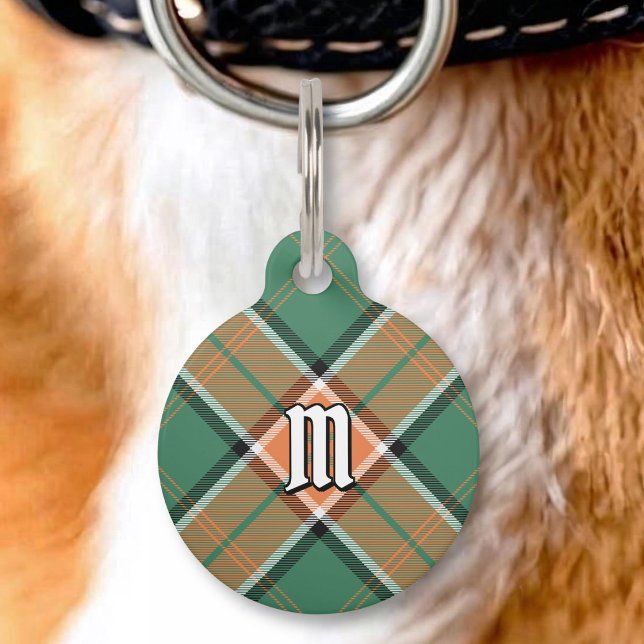 Clan Pollock Tartan Pet ID Tag (Creator Uploaded)