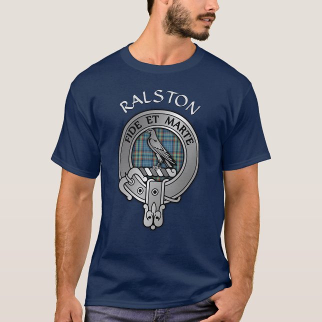 Clan Ralston Crest T-Shirt (Front)