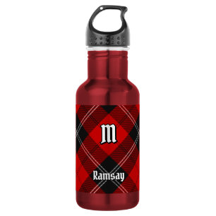 Clan Ramsay Red Tartan 532 Ml Water Bottle