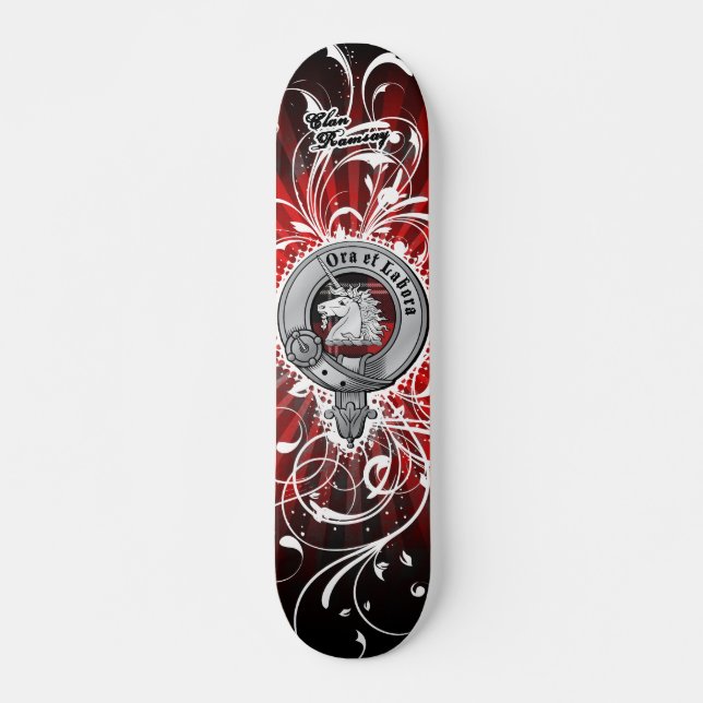 Clan Ramsay Skateboard Deck (Front)