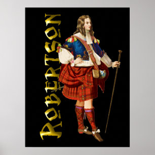 Clan Robertson Scottish Highland Dream Poster