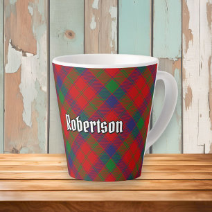 Clan Robertson Tartan Latte Mug