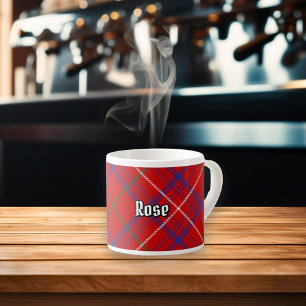 Clan Rose Tartan Espresso Cup