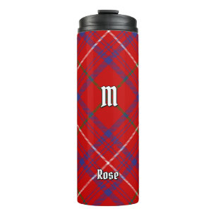 Clan Rose Tartan Thermal Tumbler