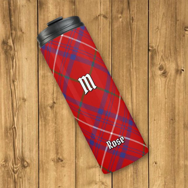 Clan Rose Tartan Thermal Tumbler (Creator Uploaded)