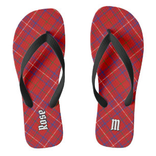 Clan Rose Tartan Thongs