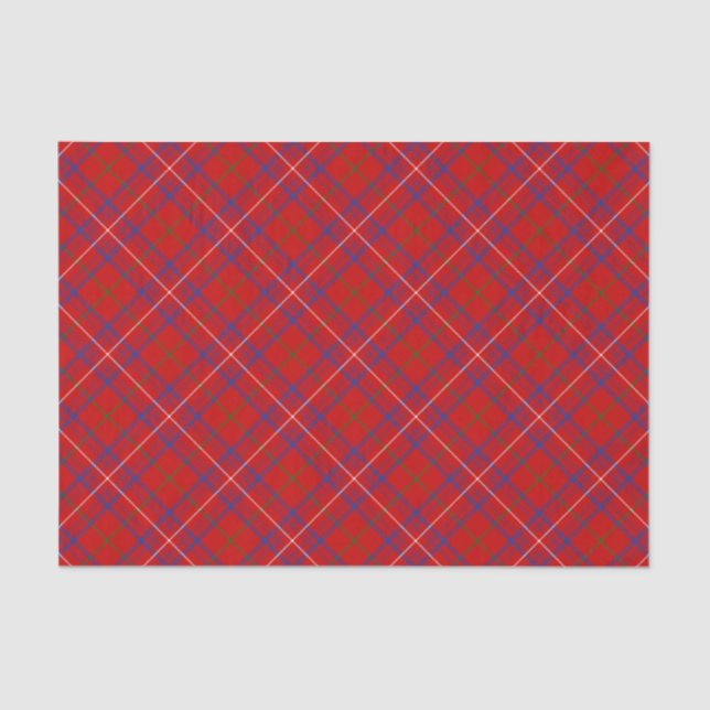 Clan Rose Tartan Tissue Paper (Front)