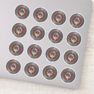 Clan Ross Crest & Tartan Knot