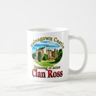 Clan Ross Dreaming of Balnagown Castle Coffee Mug