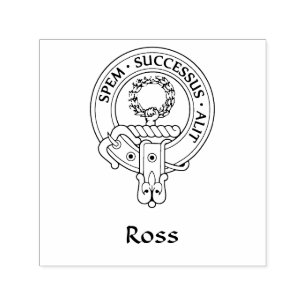 Clan Ross [Edit] Crest  Self-inking Stamp