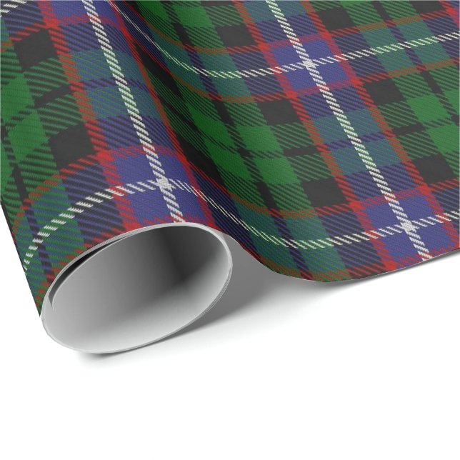 Clan Russell Scottish Tartan Wrapping Paper (Roll Corner)