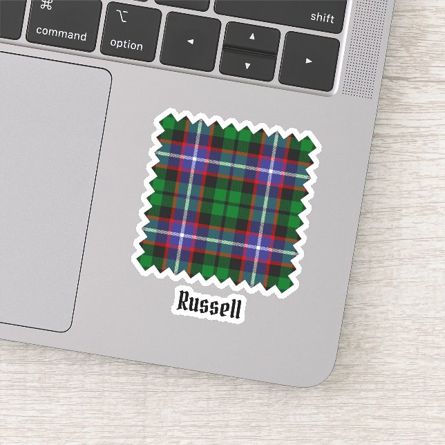 Clan Russell Tartan (Detail)