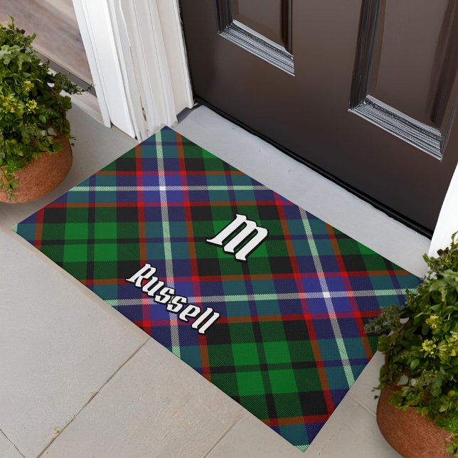 Clan Russell Tartan Doormat (Creator Uploaded)