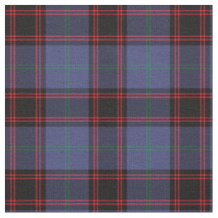 Clan Rutherford and Home Tartan Fabric