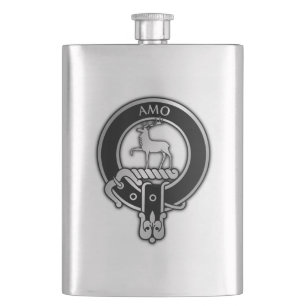 Clan Scott Crest Flask