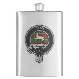 Clan Scott Crest & Tartan Flask