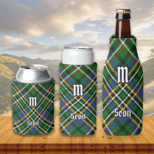 Clan Scott Green Tartan Can Cooler