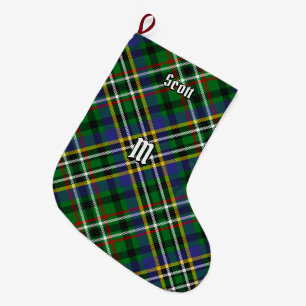 Clan Scott Green Tartan Christmas Stocking