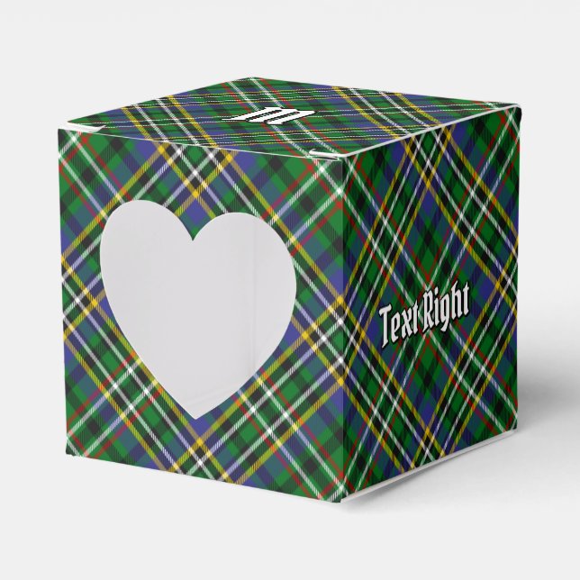 Clan Scott Green Tartan Favour Box (Front Side)