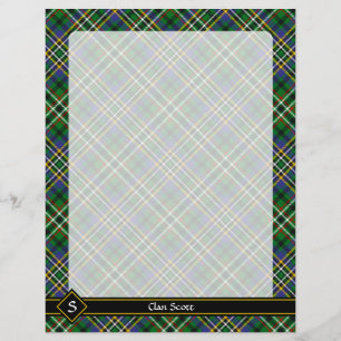 Clan Scott Green Tartan Flyer