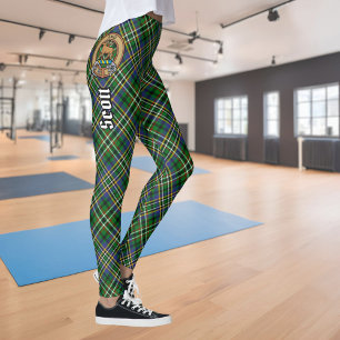 Clan Scott Green Tartan Leggings
