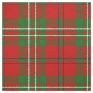 Clan Scott Red Tartan Fabric