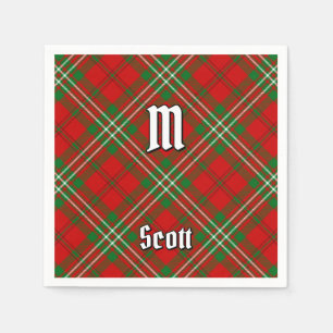 Clan Scott Red Tartan Napkins