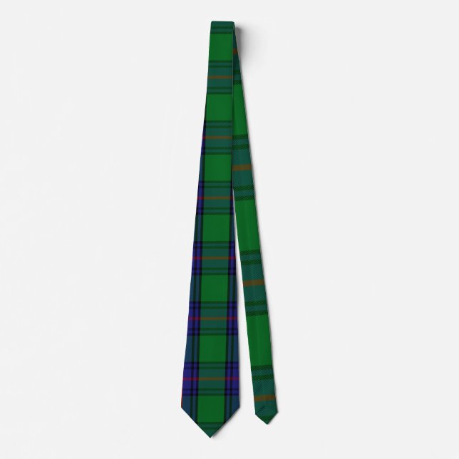 Clan Shaw Tartan Tie (Front)