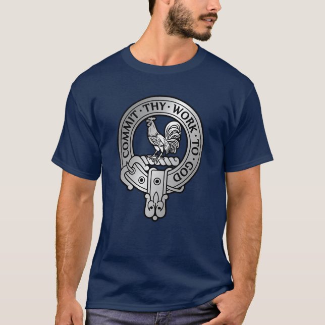 Clan Sinclair Crest T-Shirt (Front)