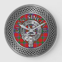 Clan Sinclair Crest & Tartan Knot