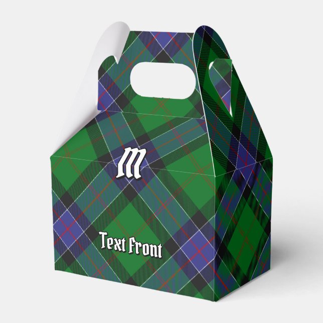Clan Sinclair Hunting Tartan Favour Box (Front Side)