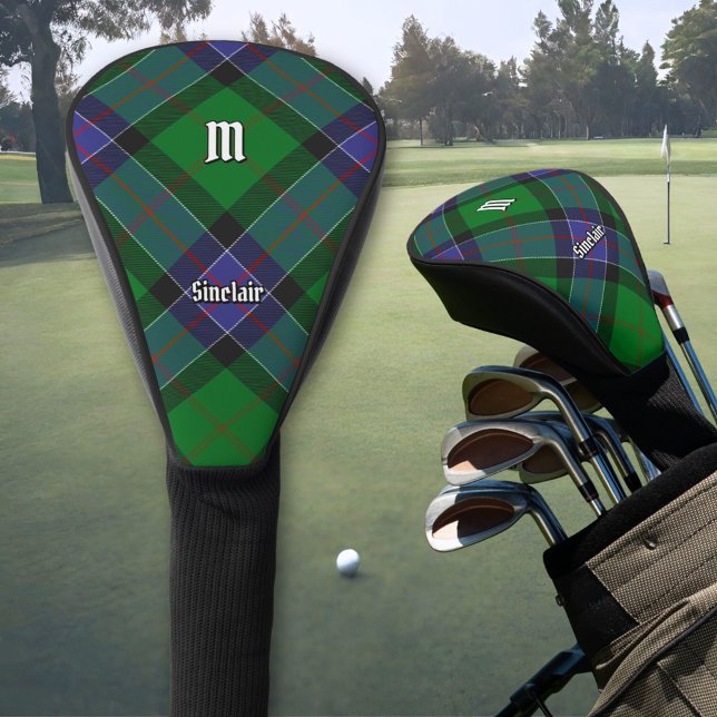 Clan Sinclair Hunting Tartan Golf Head Cover (Creator Uploaded)