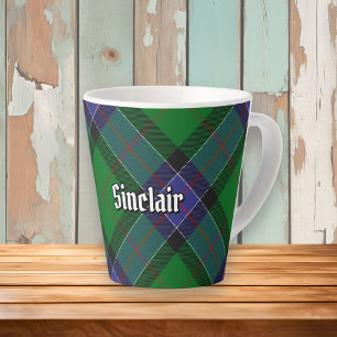 Clan Sinclair Hunting Tartan Latte Mug