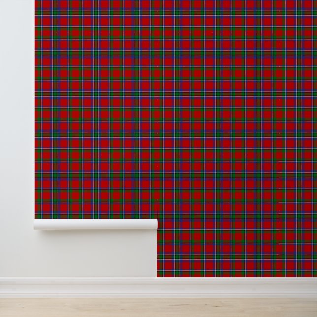 Clan Sinclair Red Tartan Wallpaper (Application)