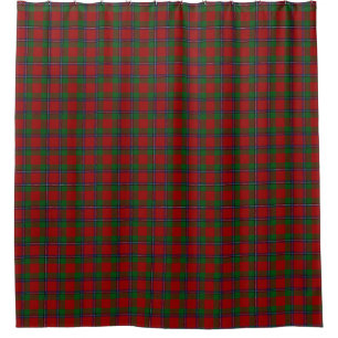 Clan Sinclair Scottish Heritage Tartan Shower Curtain