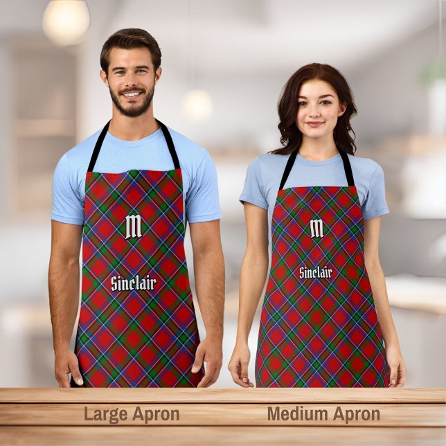 Clan Sinclair Tartan Apron (Creator Uploaded)