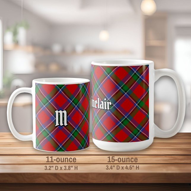 Clan Sinclair Tartan Coffee Mug (Creator Uploaded)