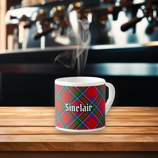 Clan Sinclair Tartan Espresso Cup (Creator Uploaded)