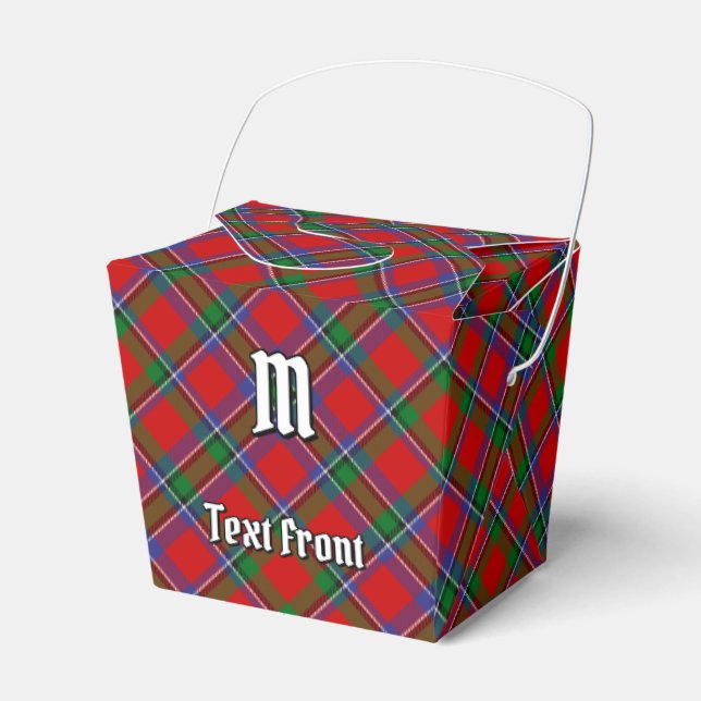 Clan Sinclair Tartan Favour Box (Front Side)