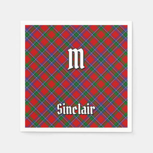 Clan Sinclair Tartan Napkin